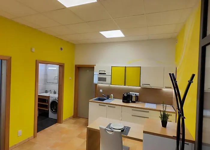 Apartmany Dacice شقة *